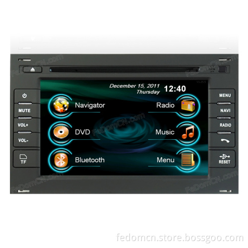 7 Inch TFT LCD Touch Screen Car DVD GPS Navigation System for Vw Golf IV with Bluetooth+Radio+iPod+Video